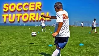 How to Cross a Football - Soccer Tutorial by freekickerz