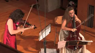 Ravel Duo Mov  III, Kopatchinskaja Gabetta Live from Gstaad Menuhin Festival Aug  2014, Saanen Churc