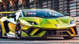 the great car Lamborghini svj amazing design