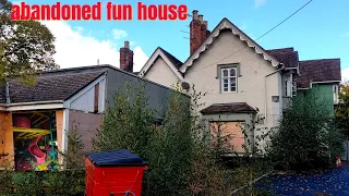 abandoned harvester and fun house - abandoned places uk
