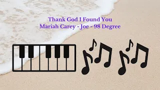 Thank God I Found You - Mariah Carey/Joe/98 Degree - Lyrics/Lirik - Indonesian Sub - One Hour Loop