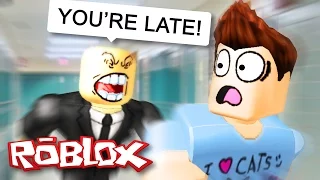 Roblox Adventures / Escape High School Obby / Escaping My Evil Teacher!