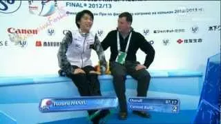 ISU GP Final SOCHI 2012 -5/7- MEN SP - Yuzuru HANYU - 07/12/2012