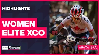 Araxá - Women Elite XCO Highlights | 2024 WHOOP UCI Mountain Bike World Cup