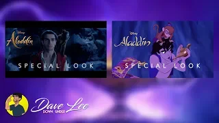 Disney's ALADDIN - Special Look Trailer (2019 vs 1992) Comparison Shot By Shot