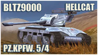 BLTZ9000, M18 Hellcat & Pz.Kpfw. V/IV • WoT Blitz Gameplay