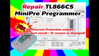 Repair TL866CS MiniPro Programmer