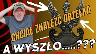 Poszukiwacz marzył o polskim orzełku II RP , a co znalazł ????