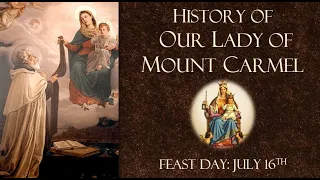 Our Lady of Mount Carmel: TAM FİLM, belgesel, tarihçe, Brown Scapular ve Lady of Mt. Carmel