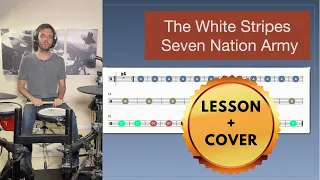 Seven Nation Army Drum Lesson + Cover