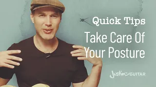 Quick Guitar Tips #23 - Take Care Of Your Guitar Posture - Guitar Lesson [QT-023]