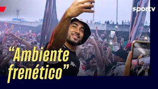 PAYET MELHOR QUE ZIDANE? 🤔💢 TORCEDORES DO VASCO REAGEM À CHEGADA DE PAYET | TÁ NA ÁREA | sportv