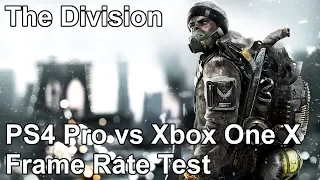 The Division PS4 Pro vs Xbox One X Frame Rate Test
