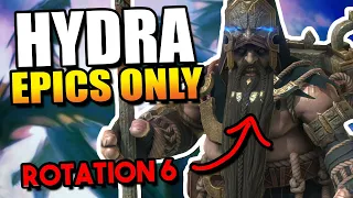 EPICS ONLY HYDRA 1 key! (Rotation 6 - normal) | Raid Shadow Legends