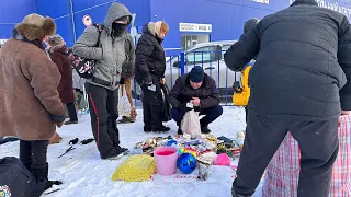 "Зимний Джекпот: Барахолка ЗОЛОТО в снежное время"