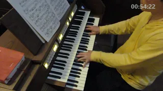 Prelude in C major from WTC Book2 #piano #organ