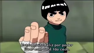 Rock Lee vs Gaara AMV (full fight )luta completa legendado Pt-Br