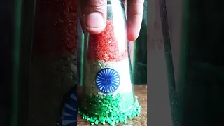 I made the flag of india with rice#short#viral#reverse#🇮🇳🇮🇳