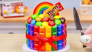 Amazing KITKAT Cake 🌈Best Miniature Rainbow KitKat Chocolate Cake Decorating Recipes By Baking Yummy