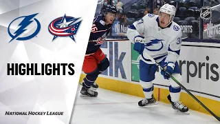 Lightning @ Blue Jackets 4/8/21 | NHL Highlights