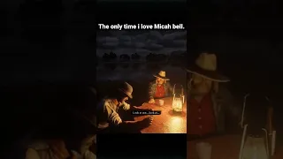 I like Micah bell In this Scene #shorts #rdr2 #gaming