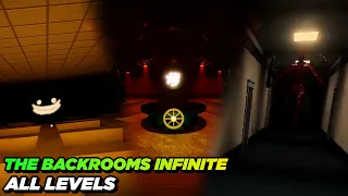 The Backrooms Infinite - All Levels [Full Walkthrough] - Roblox