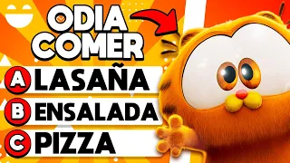 ¿QUÉ TANTO SABES DE GARFIELD FUERA DE CASA? 🍕🍿🤔 | QUIZ Garfield | DiverTrivia ✅