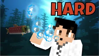 Minecraft: Hold your breath challenge! [HARD] #shorts