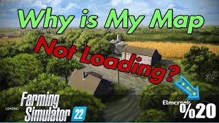 FS22 Why is my Map not loading / FS22 Map stuck at %80 /How to Fix a Frozen Loading screen Tutorial