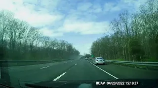 I-91 rollover crash caught on video in CT