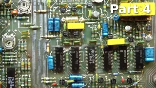 Philips PM 3214 Oscilloscope Repair. Part 4.