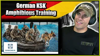 Marine reacts to German KSK Amphibious Training