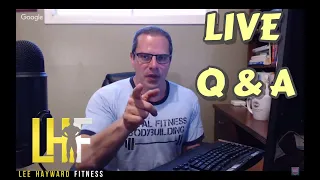 Bodybuilding & Fitness Live Video Q & A with Lee Hayward