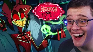 HAZBIN HOTEL 'Alastor, Sir Pentious, and Niffty Welcome You' Sneak Peek REACTION!