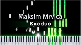 Exodus (Maksim Mrvica) 【 PIANO TUTORIAL 】