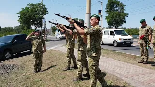 Прикордонники вшанували загиблих побратимів в районі проведення ООС