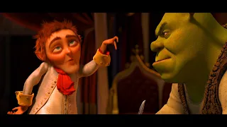 Shrek Forever After - Shrek frees the ogres + Shrek and Fiona imprisoned