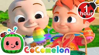 Easter Creativity Unleashed! 🐣 Rainbow Crafting Fun | CoComelon Nursery Rhymes & Kids Songs