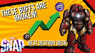 This BROKEN Destroy Deck Got Me Into the Top 100,000 Players! - Marvel Snap