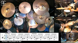Every Breath You Take - The Police / Drum Cover By CYC ( @cycdrumusic ) score & sheet music