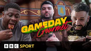 Sunday roast calzone, mixed grill & curry at Aston Villa | GAMEDAY GOURMET  Birmingham | BBC Sport