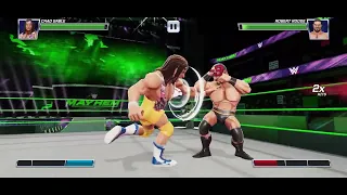 WWE Mayhem Gameplay | Versus Mode | Chad Gable vs Robert Roode