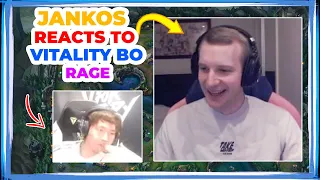 G2 Jankos Reacts to VIT BO RAGE at EU Ping 🤬