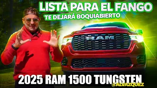 2025 RAM 1500 Tungsten • Más potencia TURBO que todas