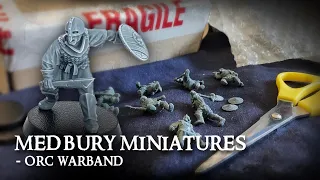 Medbury Miniatures: "ORC WARBAND" (Unboxing Showcase)