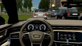 City Car Driving - Audi A6 55 TFSI | Fast Driving