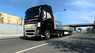 Везем солому на Volvo FH 750