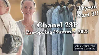 Chanel 23P Pre-Spring/Summer 2023 Try On & Review of Ready to Wear RTW! Tops, Dresses, Jeans! Vid 3