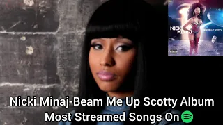 Nicki Minaj-Beam Me Up Scotty Album Most Streamed Songs On Spotify