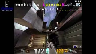 Wombat vs LakermaN: 2000 XSI Quake 3 Tourney 1a